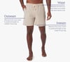 imageFair Harbor The One Short  Mens AllPurpose Athleisure Short 6inch Inseam with Liner  Flexible QuickDryingKhaki