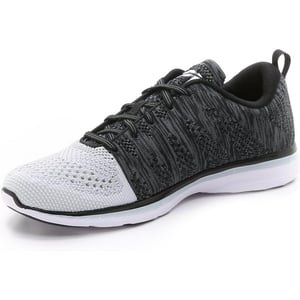 APL Mens Techloom Pro SneakerWhiteBlackCosmic Grey