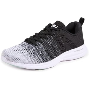 APL Mens Techloom Pro SneakerWhiteHeather GreyBlack Melange