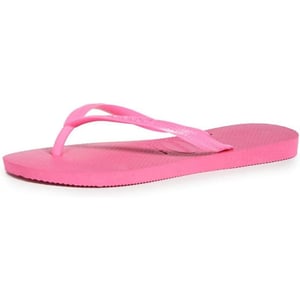 Havaianas Womens Slim Flip Flop SandalsPink Flux