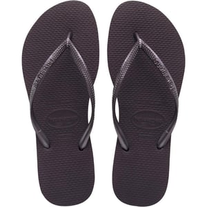 Havaianas Womens Slim Flip Flop SandalsPurpleaubergine