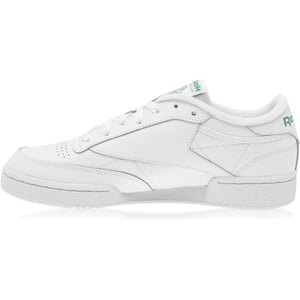 Reebok Mens Club C 85 SneakerWhite  Intense White  Green