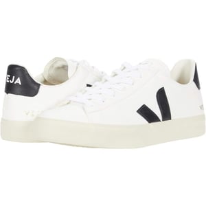 Veja Mens Campo SneakersChrome FreeExtra WhiteBlack