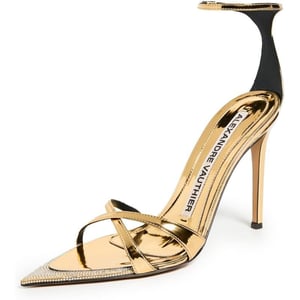 Alexandre Vauthier Womens Metafisico SandalsOro