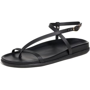 Ancient Greek Sandals Womens Aimilia SandalsBlack