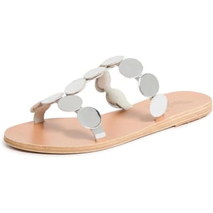 Ancient Greek Sandals Womens Uranos SandalsSilver