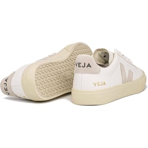 Veja Mens Campo SneakersExtra WhiteNatural Suede