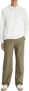 imageVince Mens Double Face Pullover HoodieClassic CreamOptic White