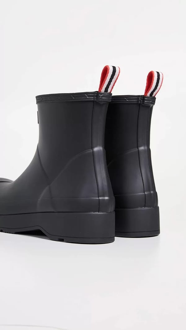 imageHUNTER Mens Rain BootBlack