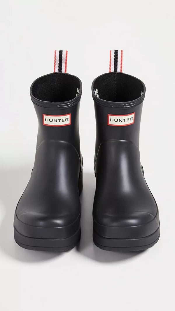 imageHUNTER Mens Rain BootBlack