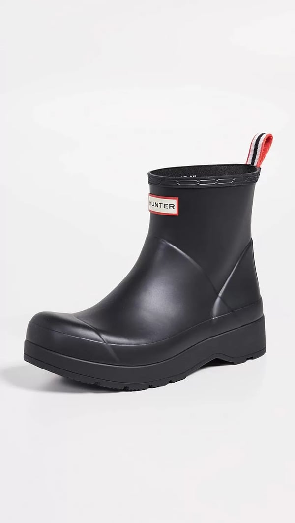 imageHUNTER Mens Rain BootBlack