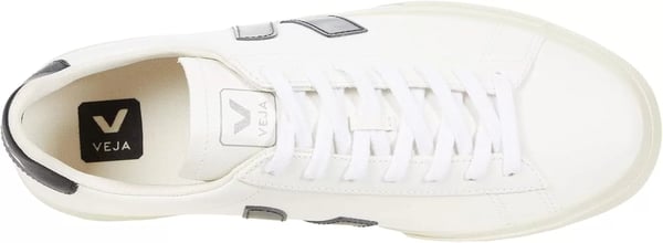 imageVeja Men Campo Sneakers White  MatchaChrome FreeExtra WhiteBlack