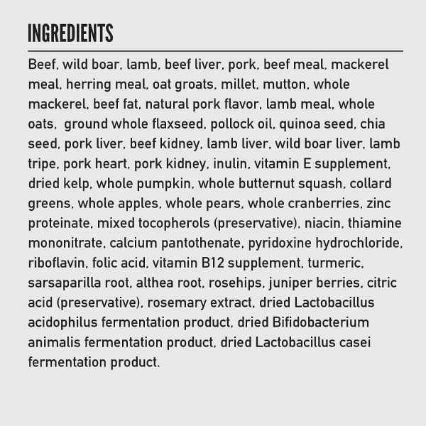 imageORIJEN AMAZING GRAINS REGIONAL RED Dry Dog Food High Protein Dog Food for All Life Stages Fresh or Raw Ingredients 225lbRegional Red 225 Pound Pack of 1