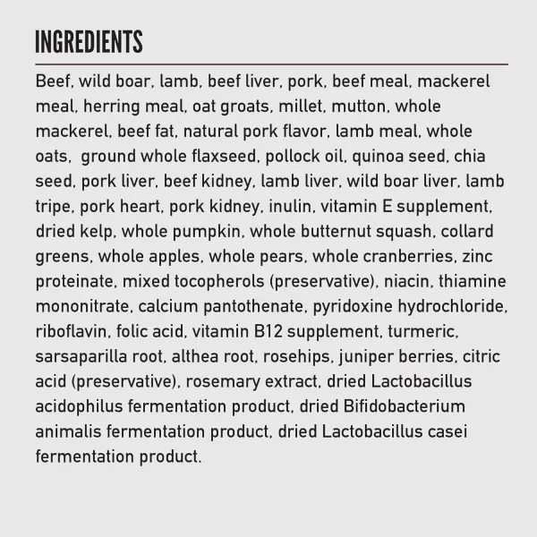 imageORIJEN AMAZING GRAINS REGIONAL RED Dry Dog Food High Protein Dog Food for All Life Stages Fresh or Raw Ingredients 225lbRegional Red 225 Pound Pack of 1