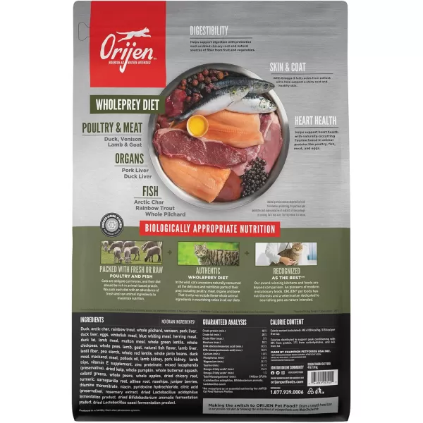 imageORIJEN Dry Cat Food Tundra Biologically Appropriate amp Grain Free4 lb