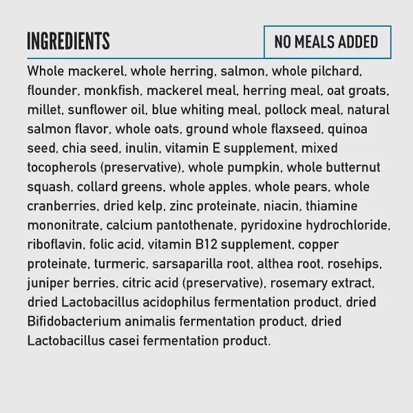 imageORIJEN Original Dry Dog Food Grain Free Dog Food for All Life Stages Fresh or Raw Ingredients 235 lbAmazing Grains Six Fish 4 Pound Pack of 1