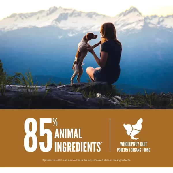 imageORIJEN Puppy Large Dry Dog Food Grain Free Dry Dog Food for Puppies Fresh or Raw Ingredients 235lbGrainFree Food Puppy 45 Pound Pack of 1
