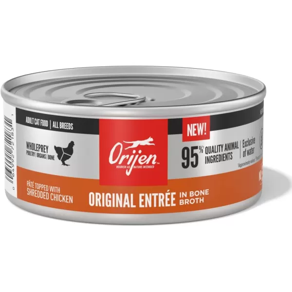 imageORIJEN REGIONAL RED Dry Cat Food Grain Free Cat Food for All Life Stages With WholePrey Ingredients 4lbWet Food Original 55 Ounce Pack of 12