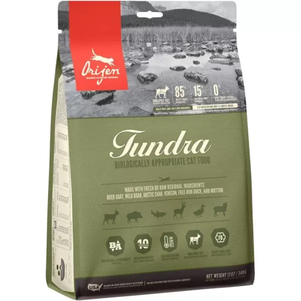 imageORIJEN Dry Cat Food Tundra Biologically Appropriate amp Grain Free12 oz