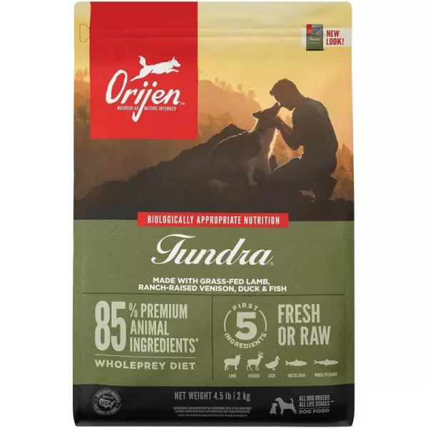 imageORIJEN Dry Dog Food Tundra Biologically Appropriate amp Grain Free45 Pound Pack of 1