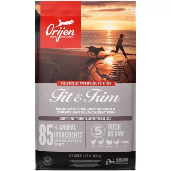 imageORIJEN Fit amp Trim Dry Dog Food Grain Free Dry Dog Food Fresh or Raw Ingredients 235lbORIJEN Fit amp Trim Dry Dog Food Grain Free Dry Dog Food Fresh or Raw Ingredients 235lb