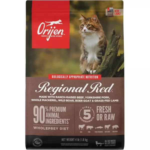 Dry Food Regional Red 4 Pound (Pack of 1)