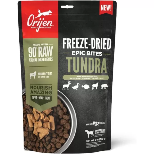 imageORIJEN Tundra FreezeDried Epic Bites 6OZORIJEN Tundra FreezeDried Epic Bites 6OZ
