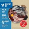 imageORIJEN Amazing Grains Six Fish Recipe Dry Dog Food High Protein Dog Food Fresh or Raw Ingredients 4lbOriginal