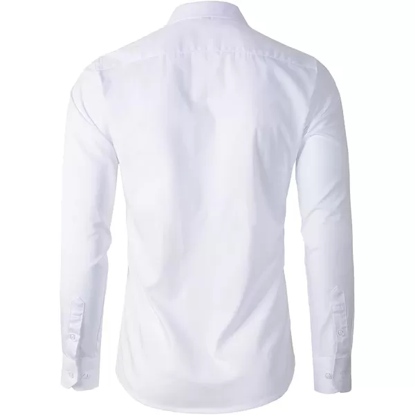 Beninos Mens Classic Button Down Dress Shirt Regular Fit