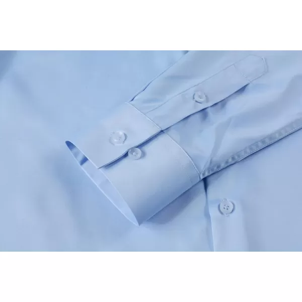 Beninos Mens Long Sleeve Slim Fit Dress Shirts
