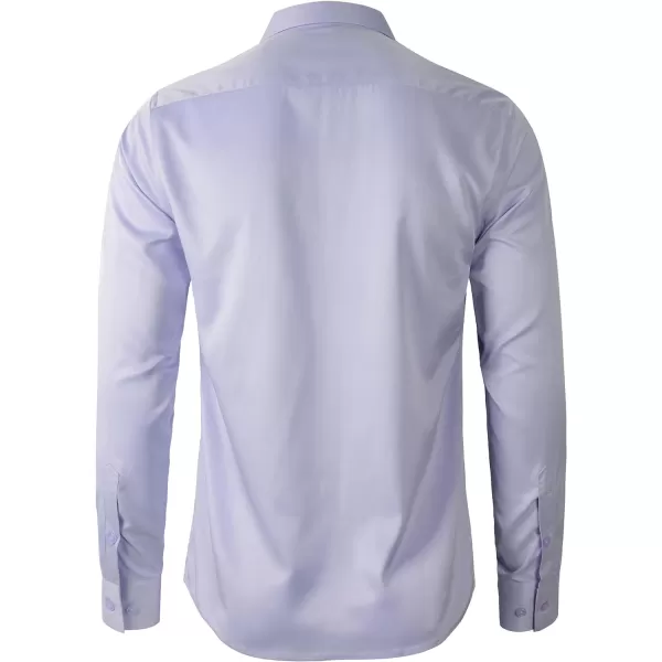 Beninos Mens Long Sleeve Slim Fit Dress Shirts