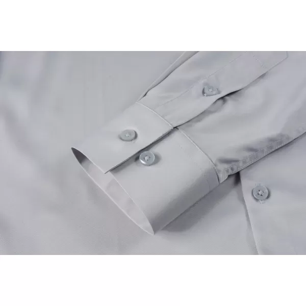 Beninos Mens Long Sleeve Slim Fit Dress Shirts
