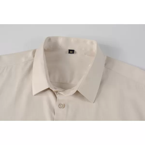 Beninos Mens Long Sleeve Slim Fit Dress Shirts