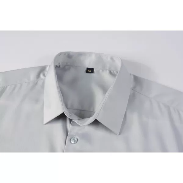 Beninos Mens Long Sleeve Slim Fit Dress Shirts