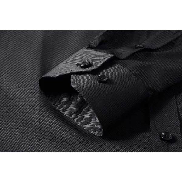 Beninos Mens Long Sleeve Slim Fit Dress Shirts