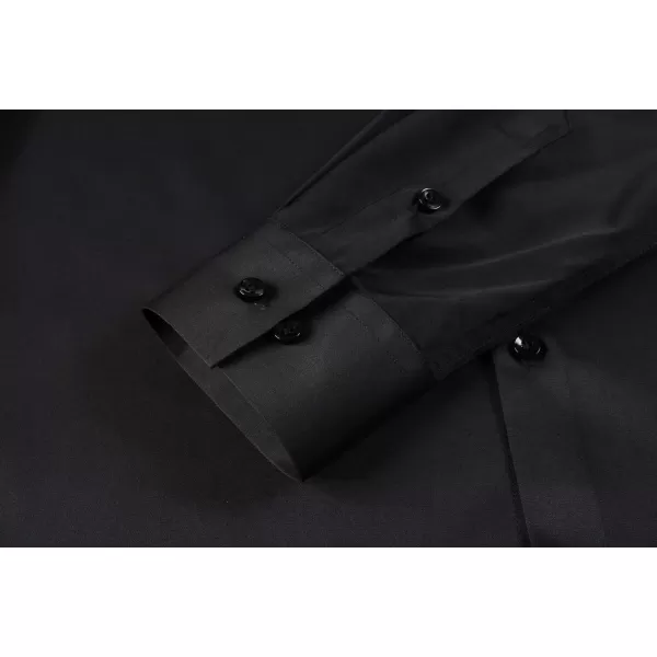 Beninos Mens Long Sleeve Slim Fit Dress Shirts