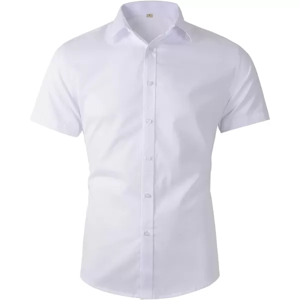 Beninos Men's Short Sleeve Dress Shirt