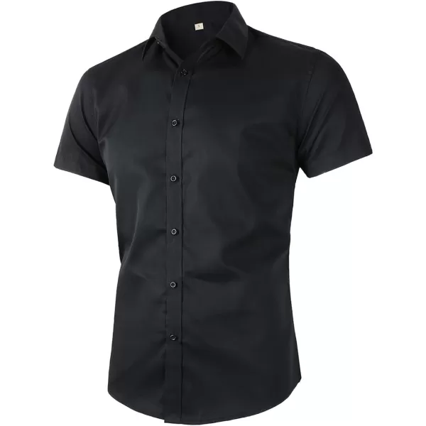 Beninos Men's Short Sleeve Dress Shirt