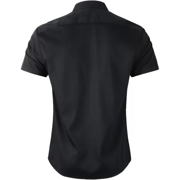 Beninos Men's Short Sleeve Dress Shirt