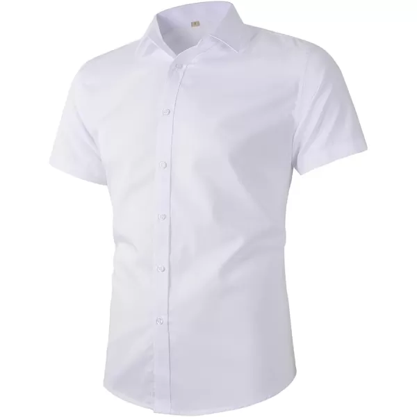 Beninos Men's Short Sleeve Dress Shirt