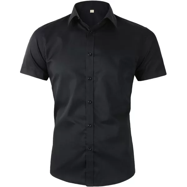 Beninos Men's Short Sleeve Dress Shirt