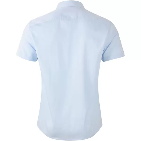 Beninos Men's Short Sleeve Dress Shirt