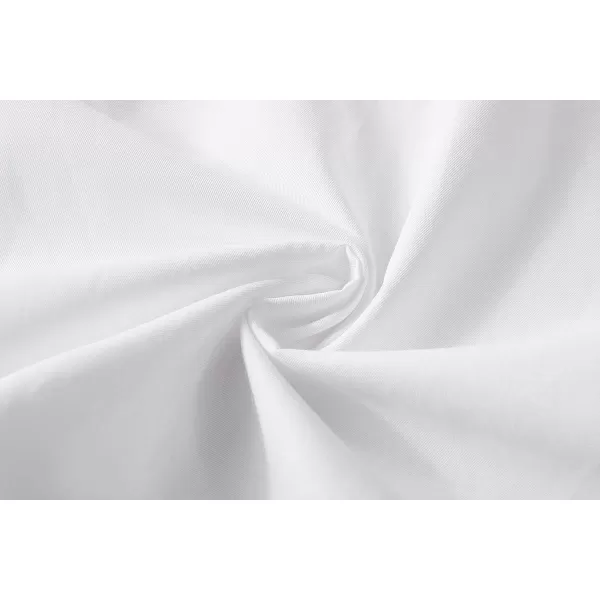 Beninos Mens Slim Fit Solid Point Collar Button Down Dress Shirt