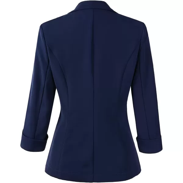 Beninos Womens 3/4 Sleeve Lightweight Office Work Suit Jacket Blazer