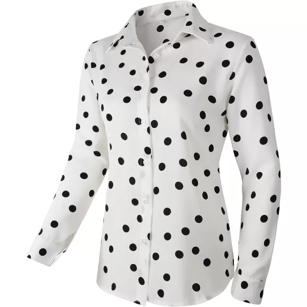 Beninos Women's Casual Blouses Long Sleeve Button Down Shirt