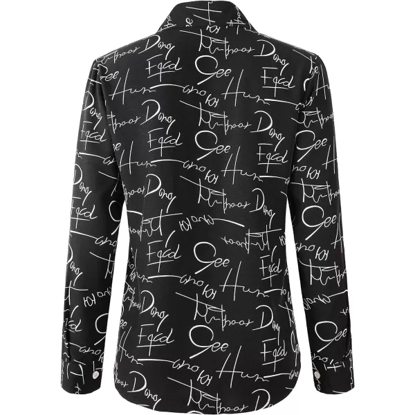 Beninos Women's Casual Blouses Long Sleeve Button Down Shirt