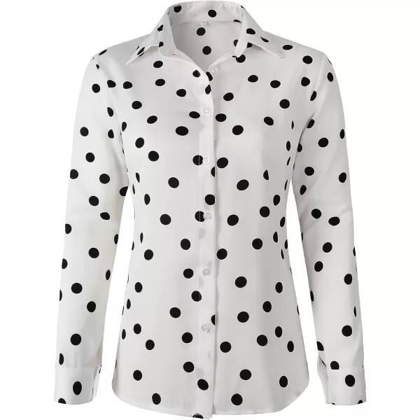 Beninos Women's Casual Blouses Long Sleeve Button Down Shirt