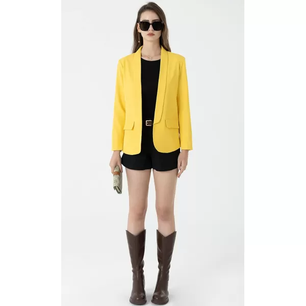 Beninos Womens Casual Long Sleeve Blazer Jackets with No Button