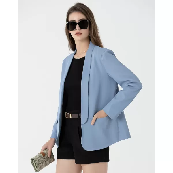 Beninos Womens Casual Long Sleeve Blazer Jackets with No Button
