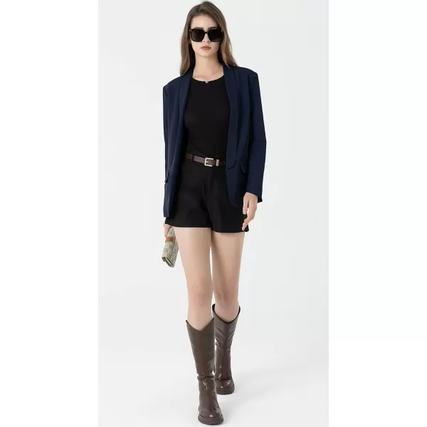 Beninos Womens Casual Long Sleeve Blazer Jackets with No Button